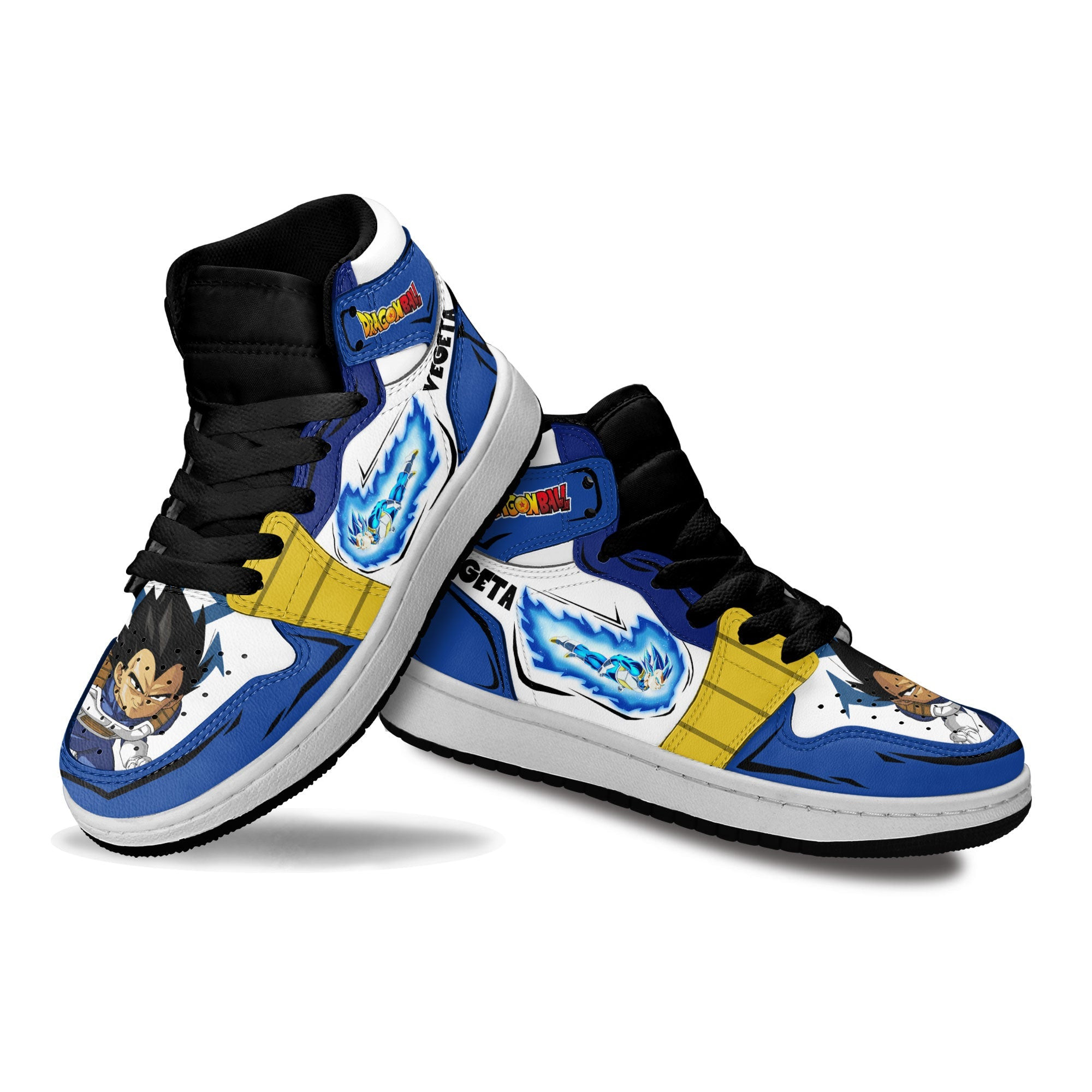 Vegeta Fly Kids Sneakers Custom Anime Dragon Ball Shoes For Kids