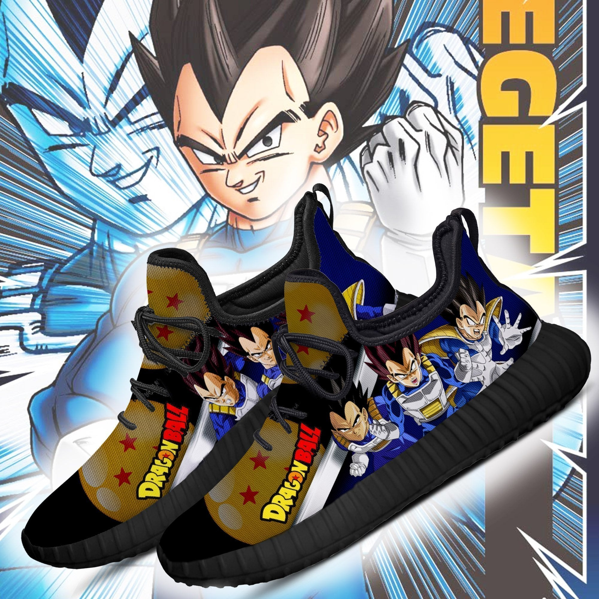 Vegeta Reze ShoesCustom Dragon Ball Anime Sneakers