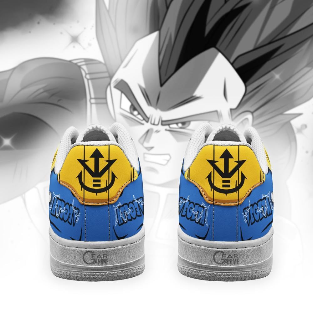 Vegeta SSJ Air Sneakers Custom Anime Shoes
