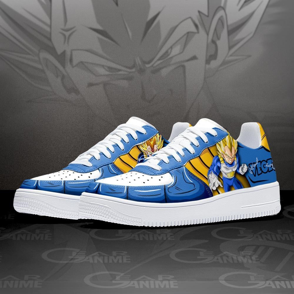 Vegeta SSJ Air Sneakers Custom Anime Shoes