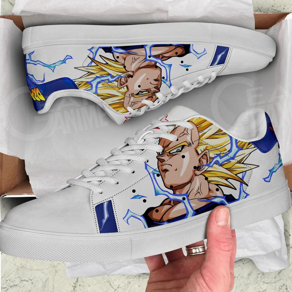 Vegeta SSJ Skate Shoes Dragon Ball Custom Anime Shoes