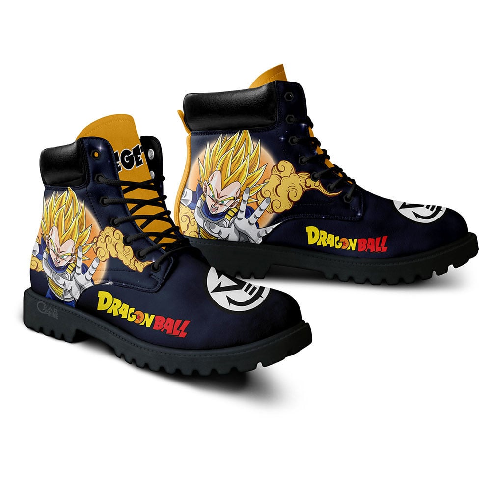 Vegeta Super Saiyan Boots Dragon Ball Custom Anime Shoes