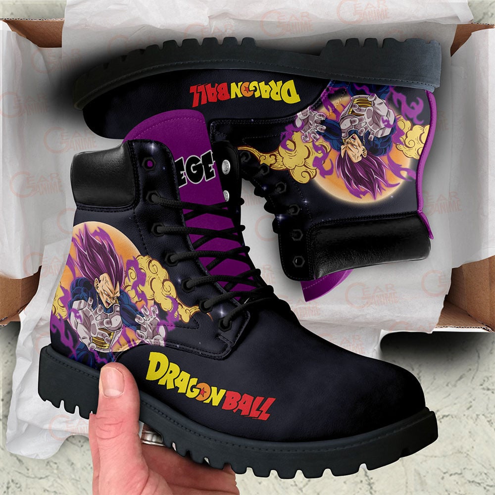 Vegeta Ultra Ego Boots Dragon Ball Custom Anime Shoes For Otaku