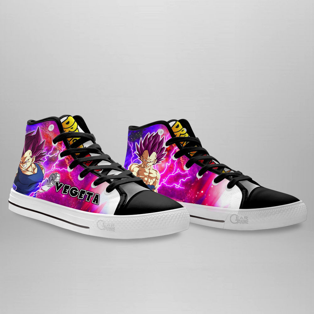 Vegeta Ultra Ego High Top Shoes Dragon Ball Super Custom Anime Sneakers