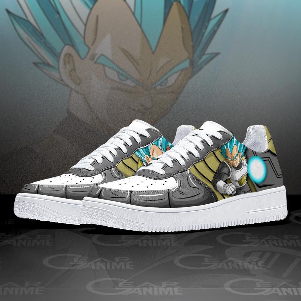 Vegeta Whis Armor Air Sneakers Custom Anime Dragon Ball Shoes