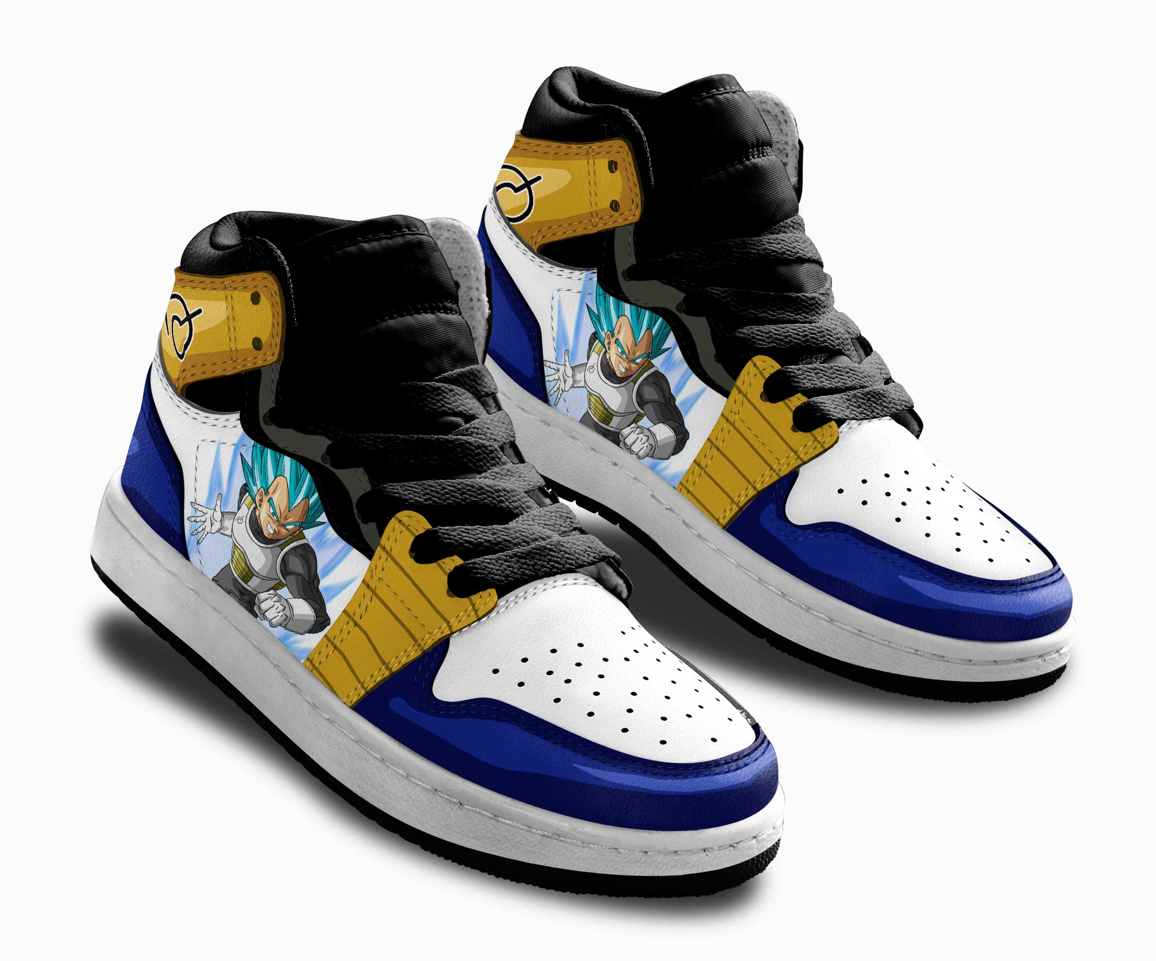 Vegeta Whis Kids Sneakers Custom Dragon Ball Anime Shoes For Kids