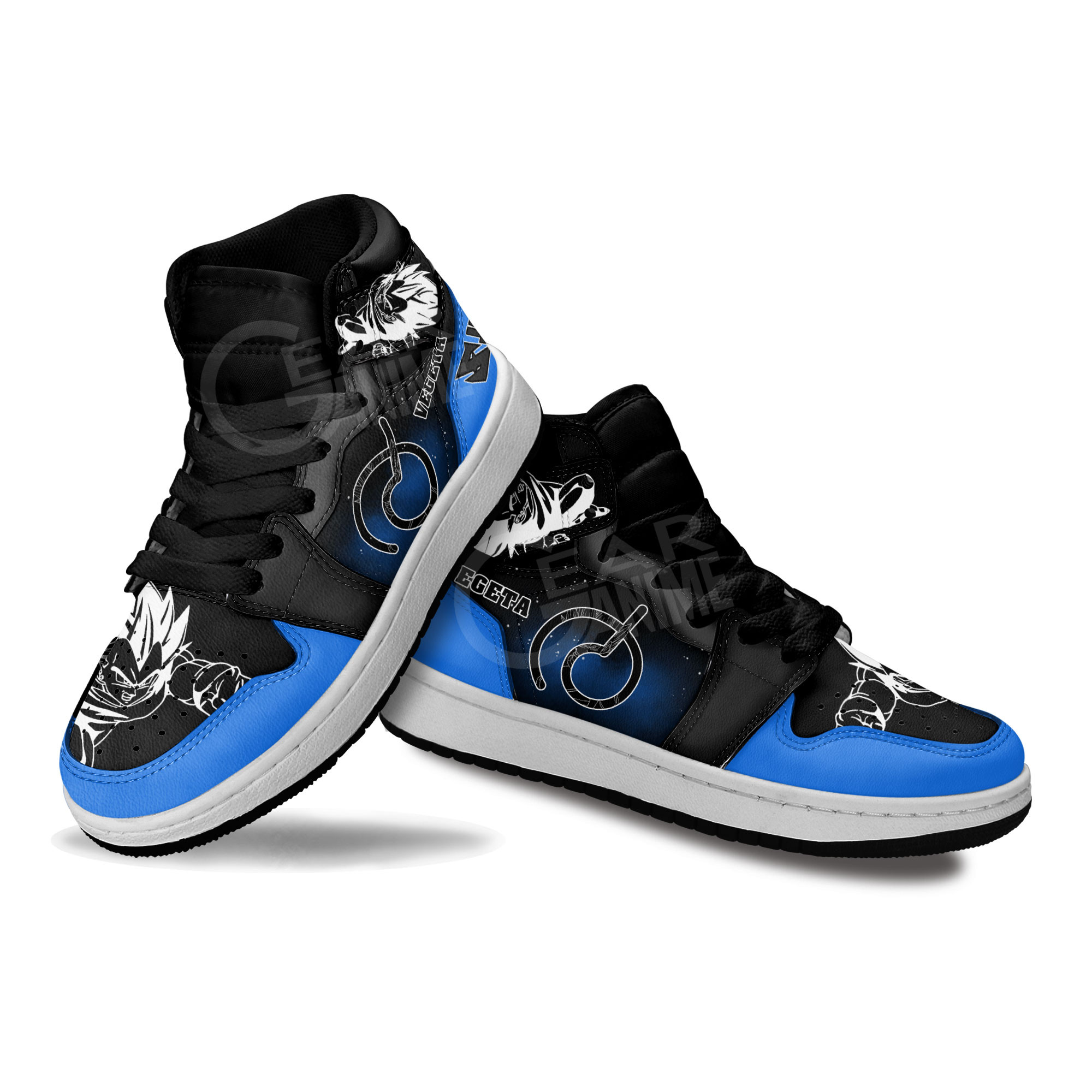 Vegeta Whis Kids Sneakers Dragon Ball Anime Shoes For Kids Gift For Fans
