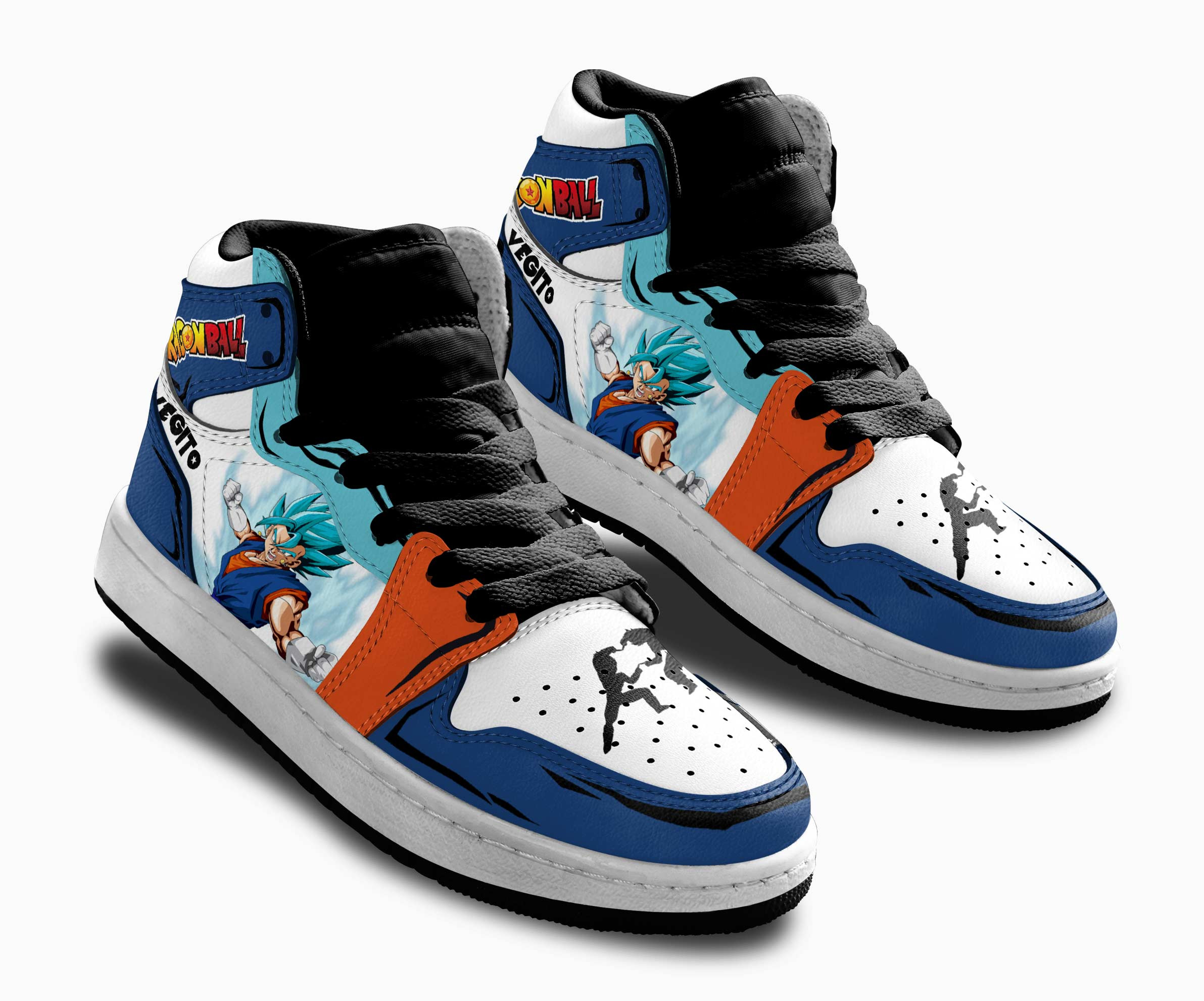 Vegito Kids Sneakers Custom Anime Dragon Ball Great Shoes For Kids