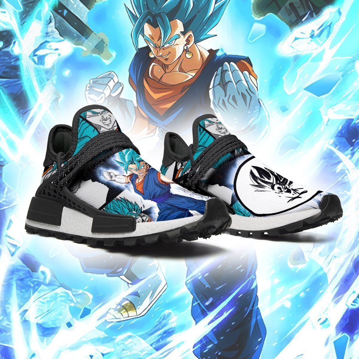 Vegito Shoes Power Dragon Ball Anime Sneakers, NMD Shoes