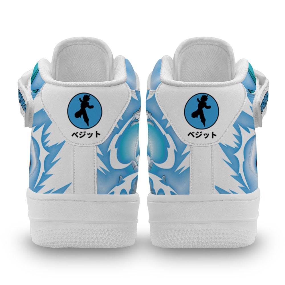 Vegito Sneakers Air Mid Custom Dragon Ball Anime Shoes