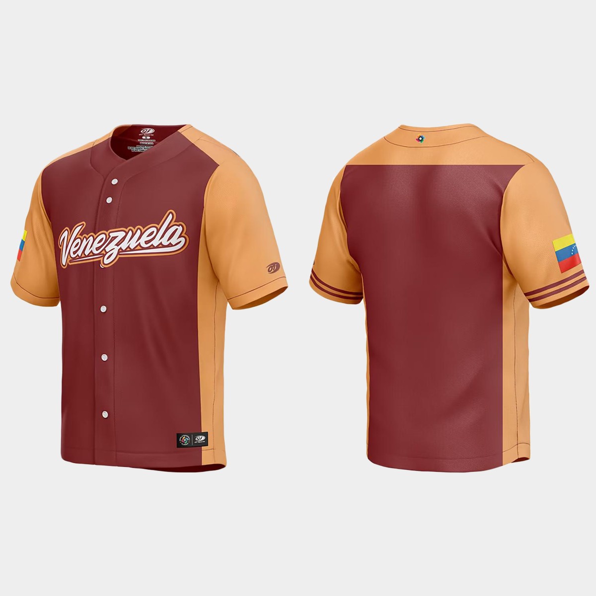 Venezuela 2023 World Classic Jersey - Burgundy