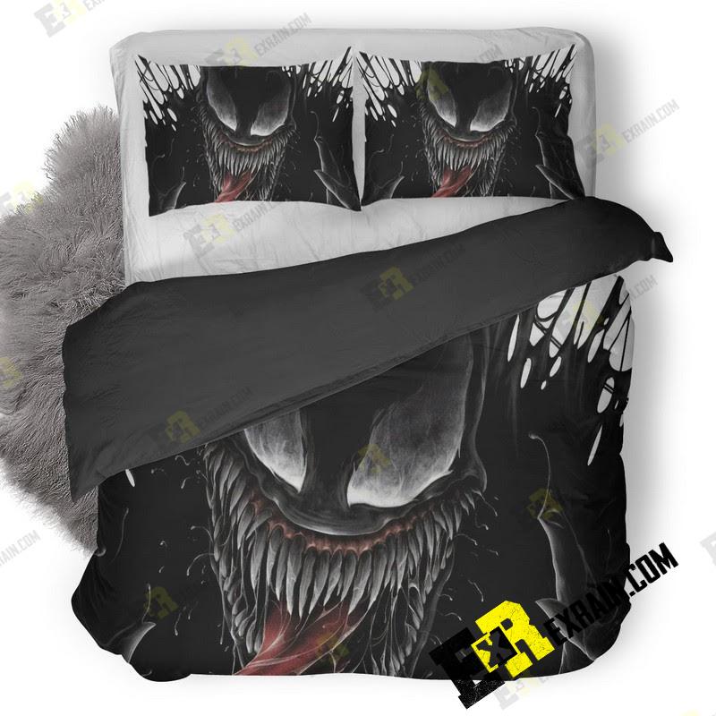Venom 3D Customized Duvet Cover Bedding Set