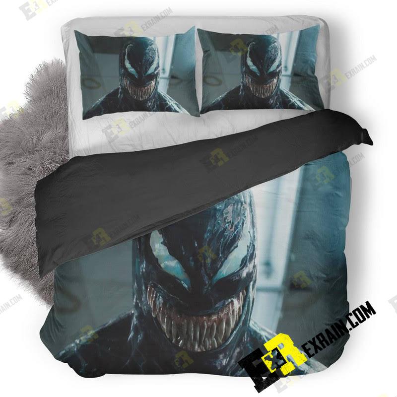 Venom Movie 3D Customized Duvet Cover Bedding Set