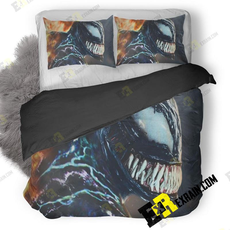 Venom Movie 5K Xe 3D Customized Duvet Cover Bedding Set