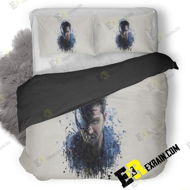 Venom Movie Artwork Wx 3D Customized Duvet Cover Bedding Set
