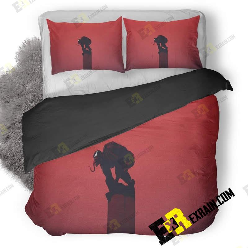 Venom Movie Artwork Zp 3D Customized Duvet Cover Bedding Set