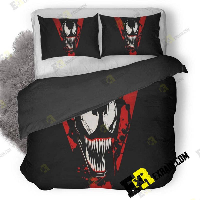 Venom Movie Bf 3D Customized Duvet Cover Bedding Set