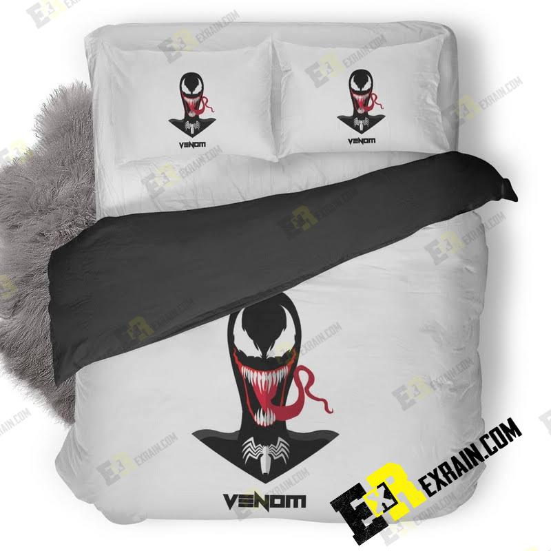 Venom Movie Minimalism Qt 3D Customized Duvet Cover Bedding Set