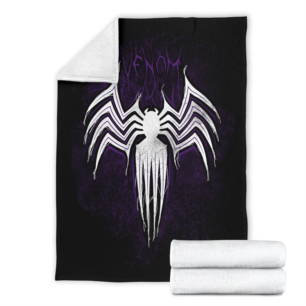 Venom Sherpa Blanket Cozy Blanket Fleece Blanket
