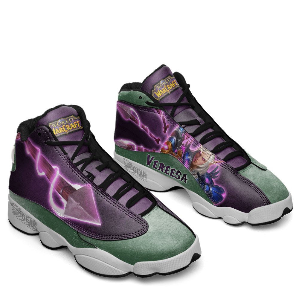 Vereesa JD13 Sneakers World Of Warcraft Custom Shoes For Fans