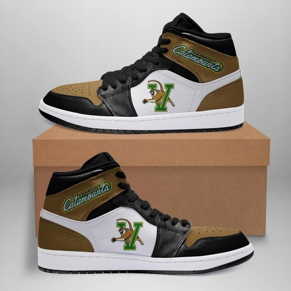 Vermont Catamounts NCAA team Sneakers Gift For Fans High Top Air Jordan Sneaker, Air Jordan Hightop