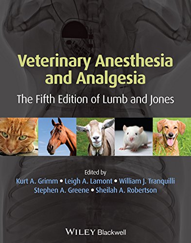 Veterinary Anesthesia and Analgesia: The Fifth Edition of Lumb and Jones (PDF/EPUB Version)