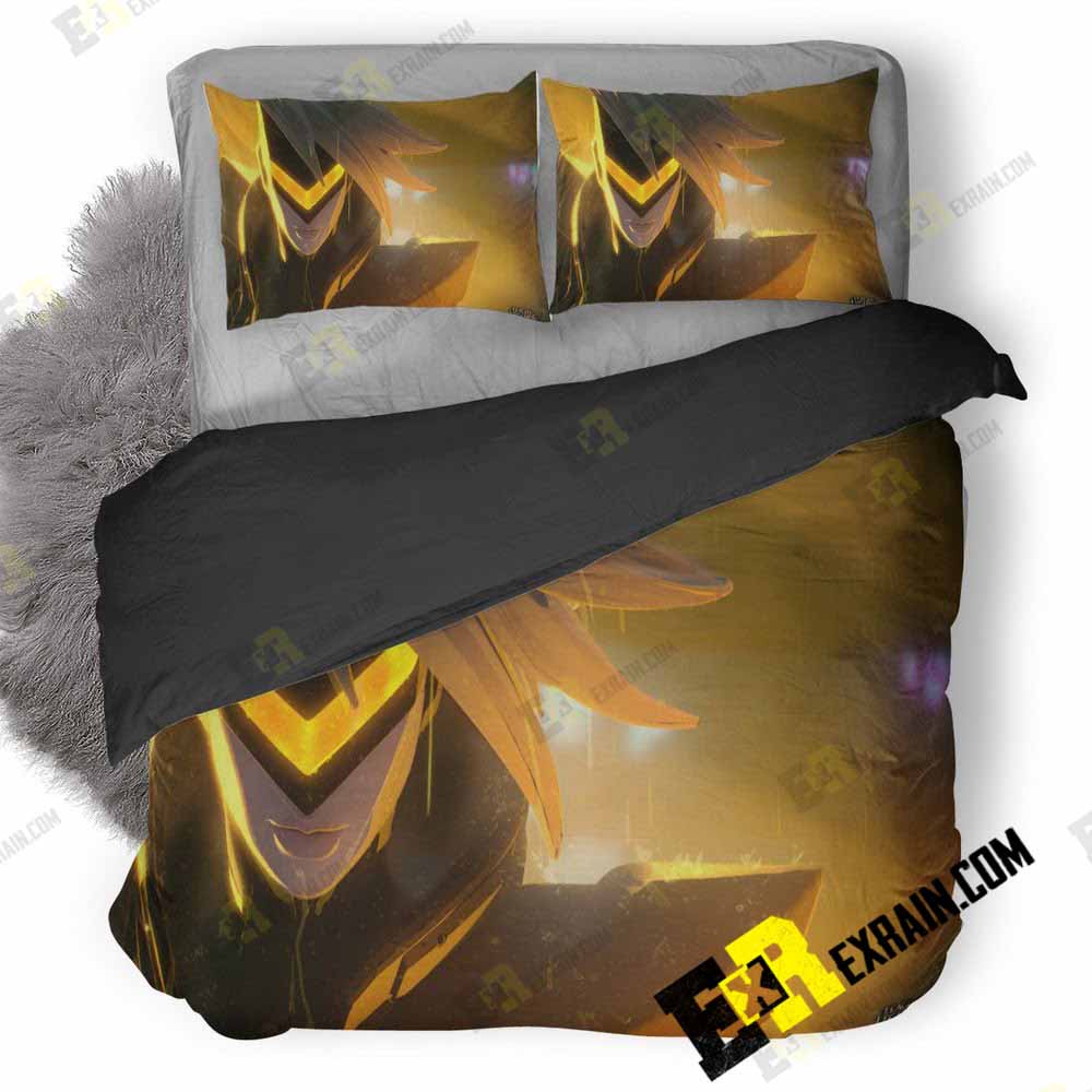 Vi League Of Legends Hd Y 3D Customized Duvet Cover Bedding Set