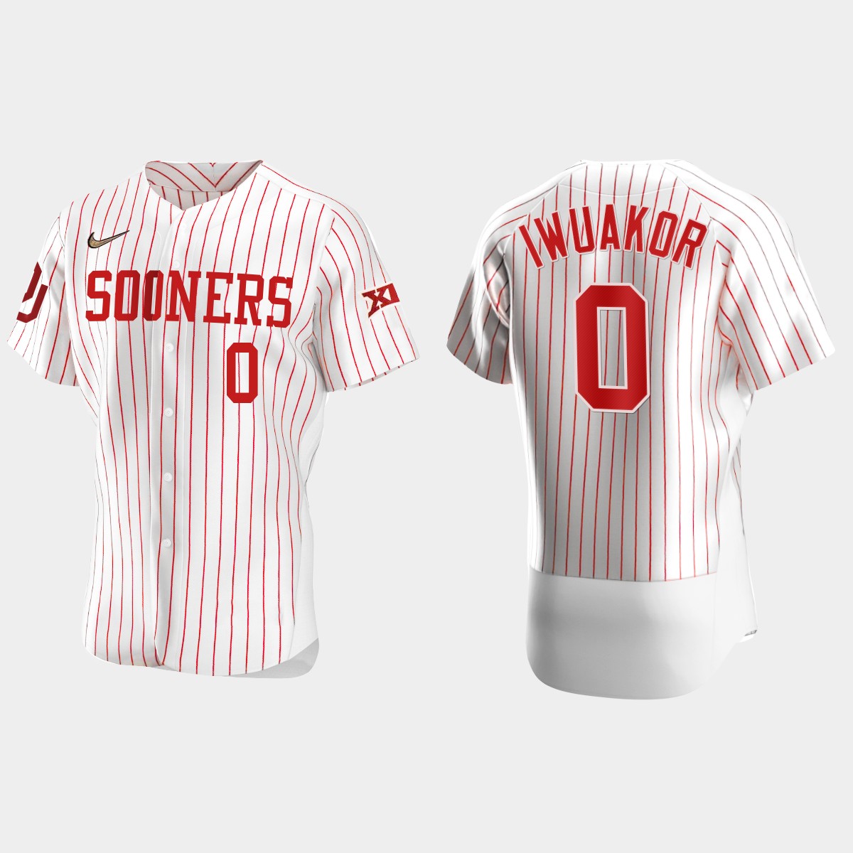 Victor Iwuakor Oklahoma Sooners 2021 Vapor Prime College Jersey - White