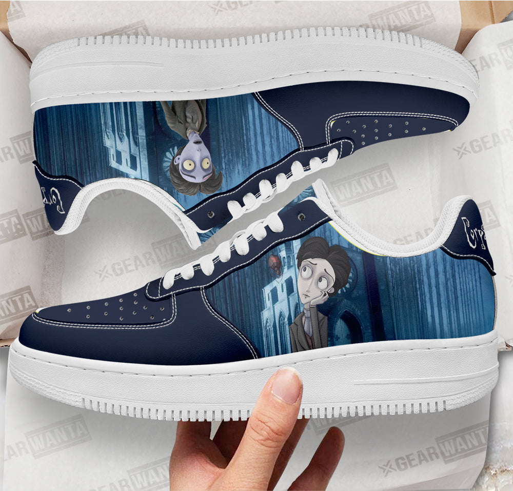 Victor Van Dort The Corpse Bride Custom Air Sneakers