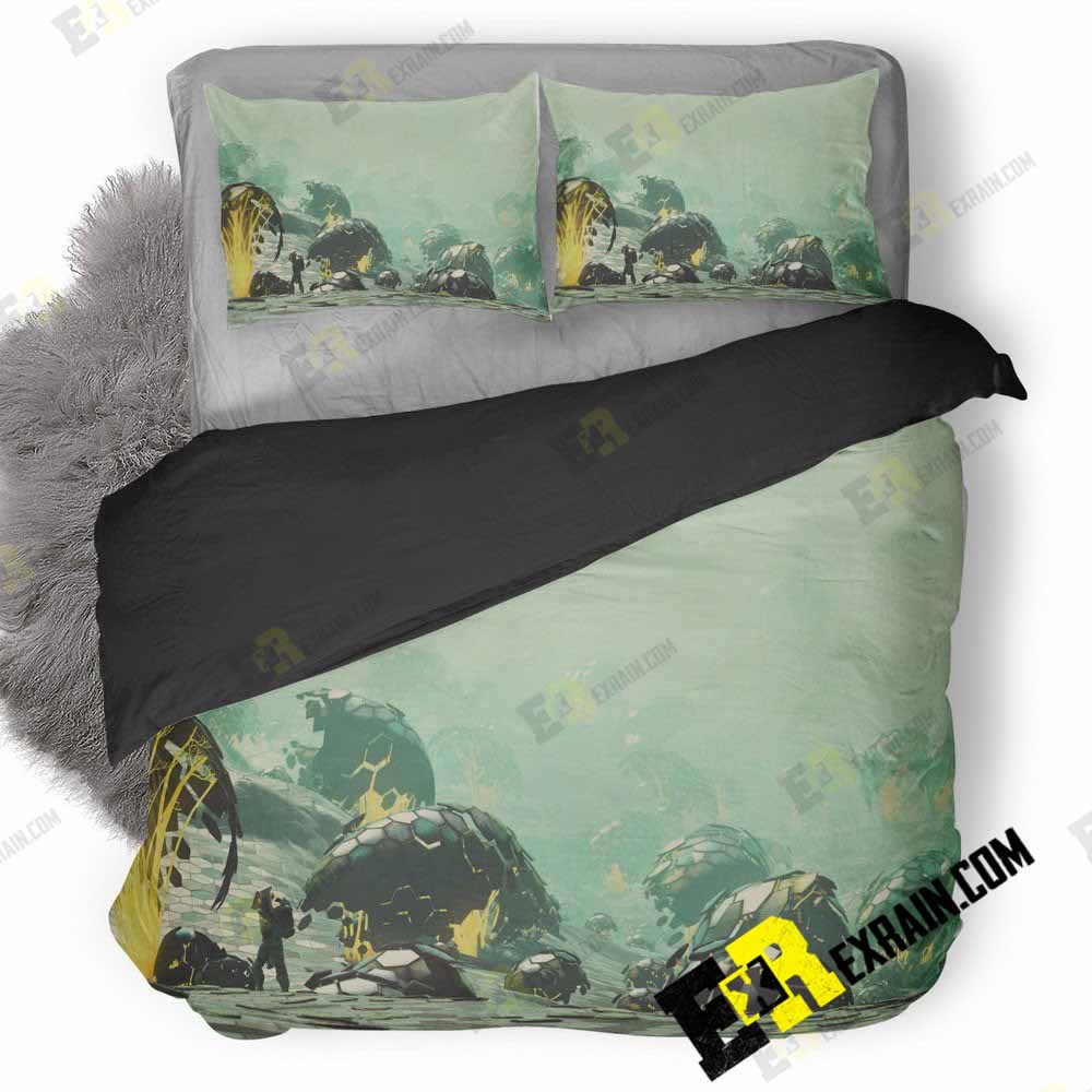 Video Game No Mans Sky T 3D Customized Duvet Cover Bedding Set