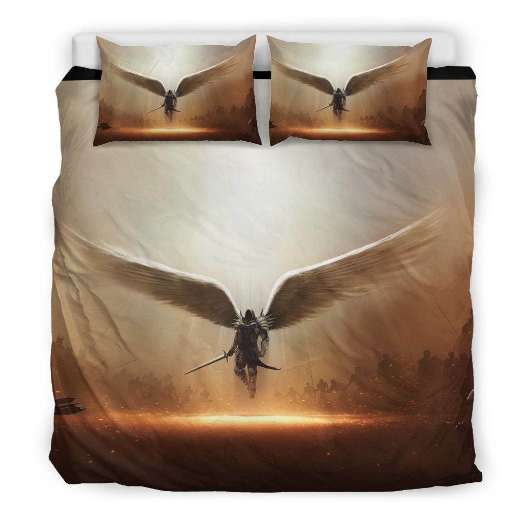Viking Valkyrie 3D Customized Duvet Cover Bedding Set