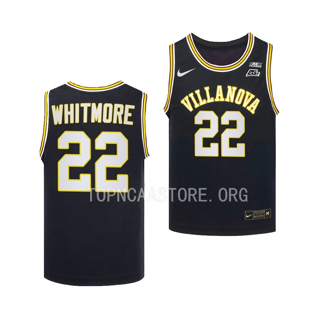 Villanova Wildcats Cam Whitmore 70s Retro Jersey Youth Navy