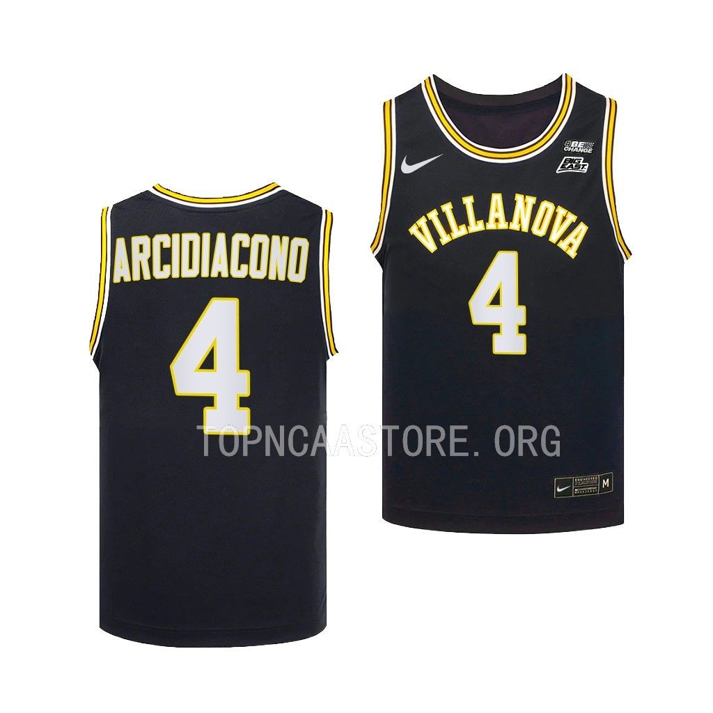 Villanova Wildcats Chris Arcidiacono 70s Retro Jersey Youth Navy