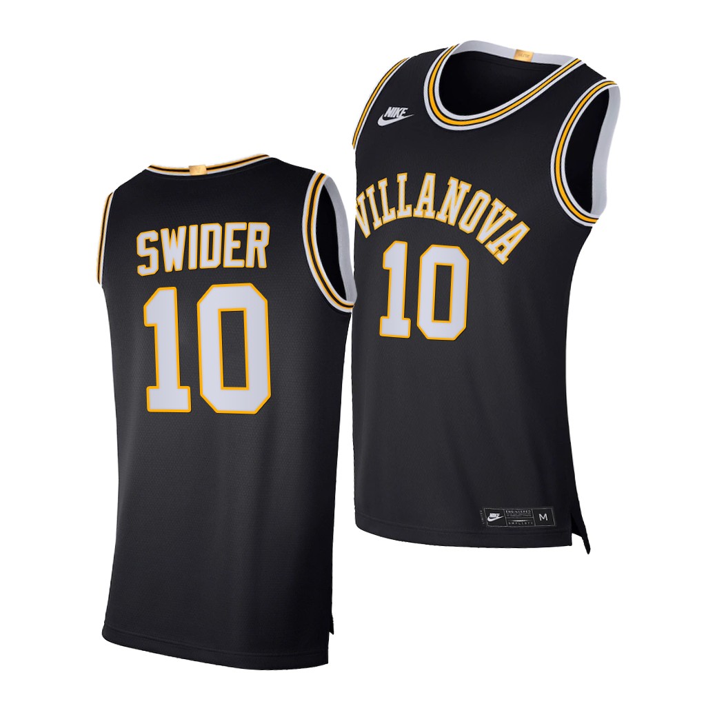 Villanova Wildcats Cole Swider Navy 2020-21 Retro Elite Limited Jersey