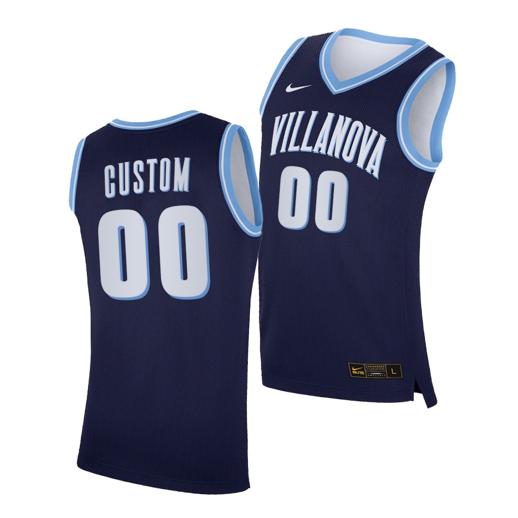 Villanova Wildcats Custom Navy 2020-21 College Jersey
