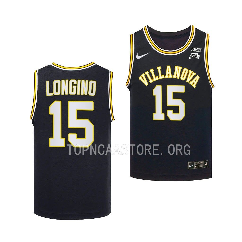 Villanova Wildcats Jordan Longino 70s Retro Jersey Youth Navy