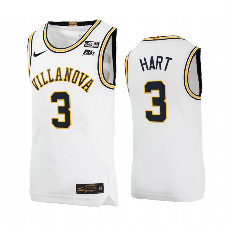 Villanova Wildcats Josh Hart Jersey Throwback White NBA Alumni Uniform