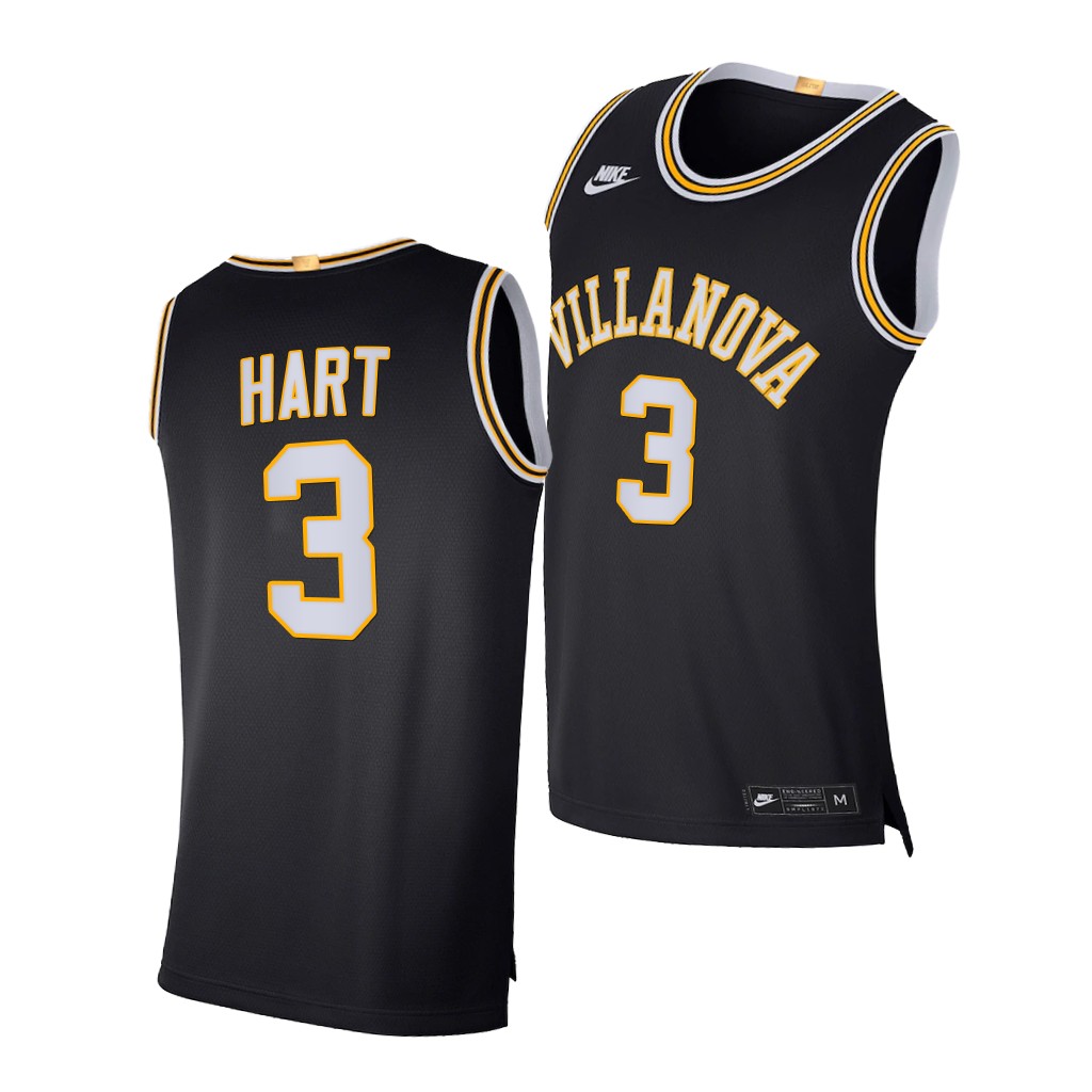 Villanova Wildcats Josh Hart Navy Retro Elite Limited Jersey