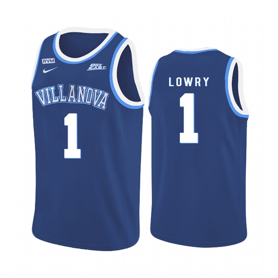 Villanova Wildcats Kyle Lowry Blue College Jersey