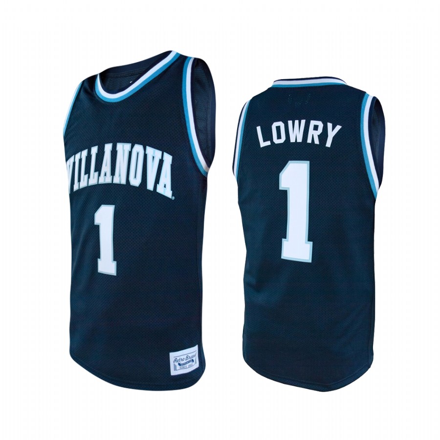 Villanova Wildcats Kyle Lowry Navy Alumni Jersey NCAA