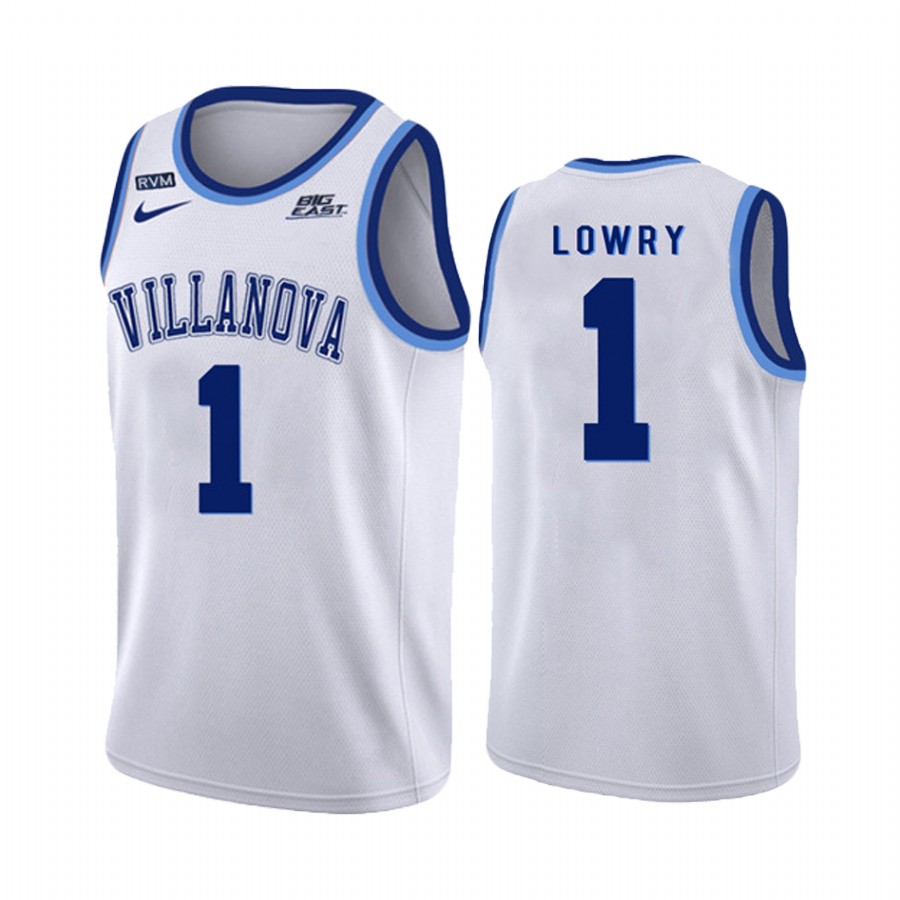 Villanova Wildcats Kyle Lowry White College Jersey