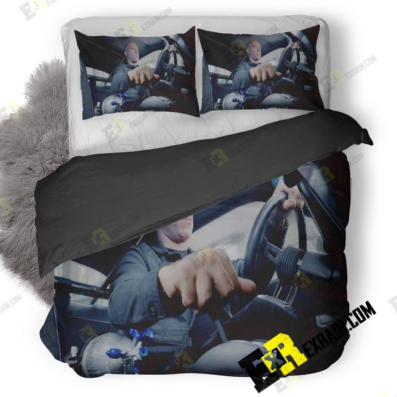 Vin Diesel In Fast And Furious 5K 1B 3D Customized Duvet Cover Bedding Set