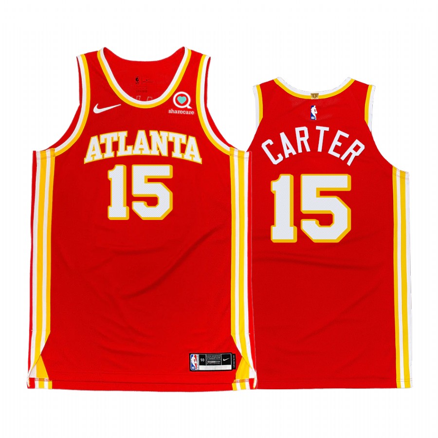 Vince Carter Atlanta Hawks Red Icon 2020-21 Jersey