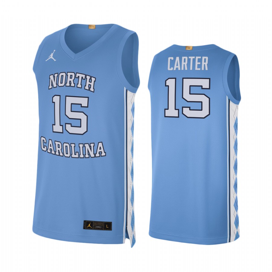 Vince Carter North Carolina Tar Heels #15 Alumni Limited College Jersey - Carolina Blue