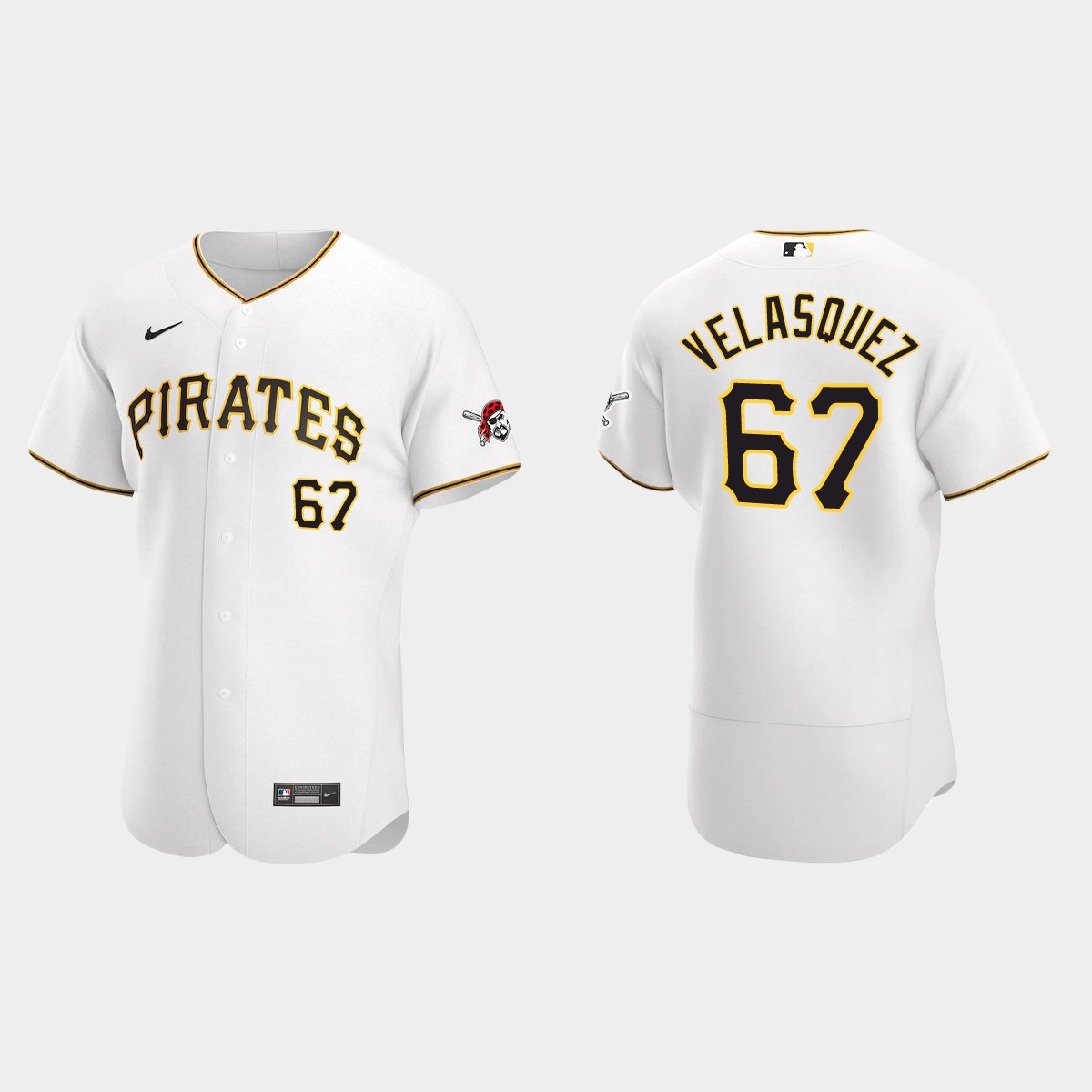 Vince Velasquez Pittsburgh Pirates Home Jersey - White