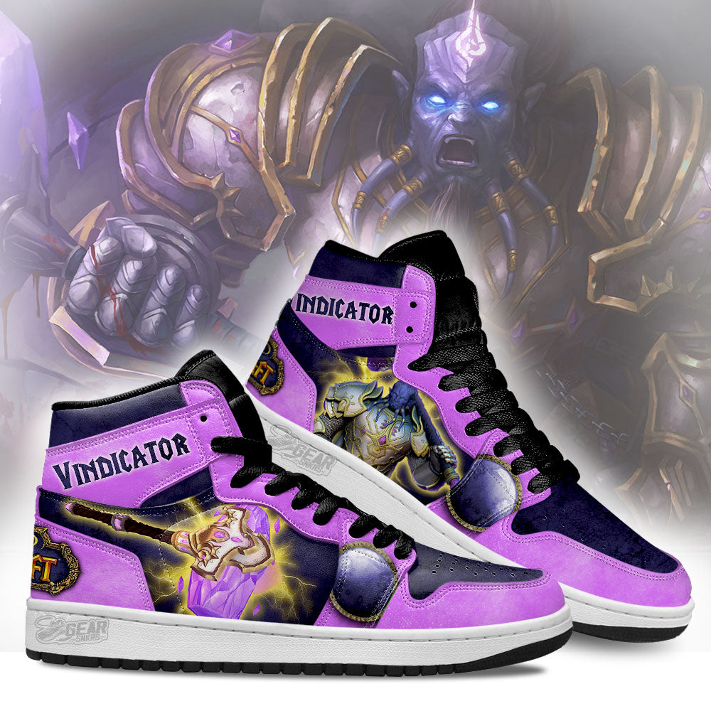 Vindicator World of Warcraft JD Sneakers Shoes For Fans, Air Jordan Hightop