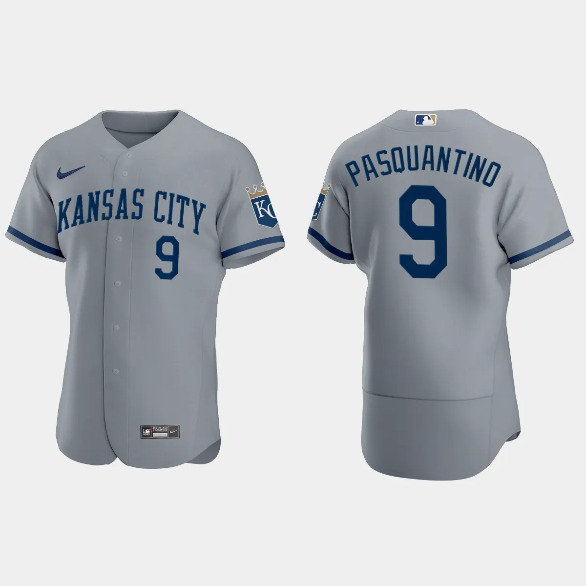 Vinnie Pasquantino Kansas City Royals Jersey - Gray