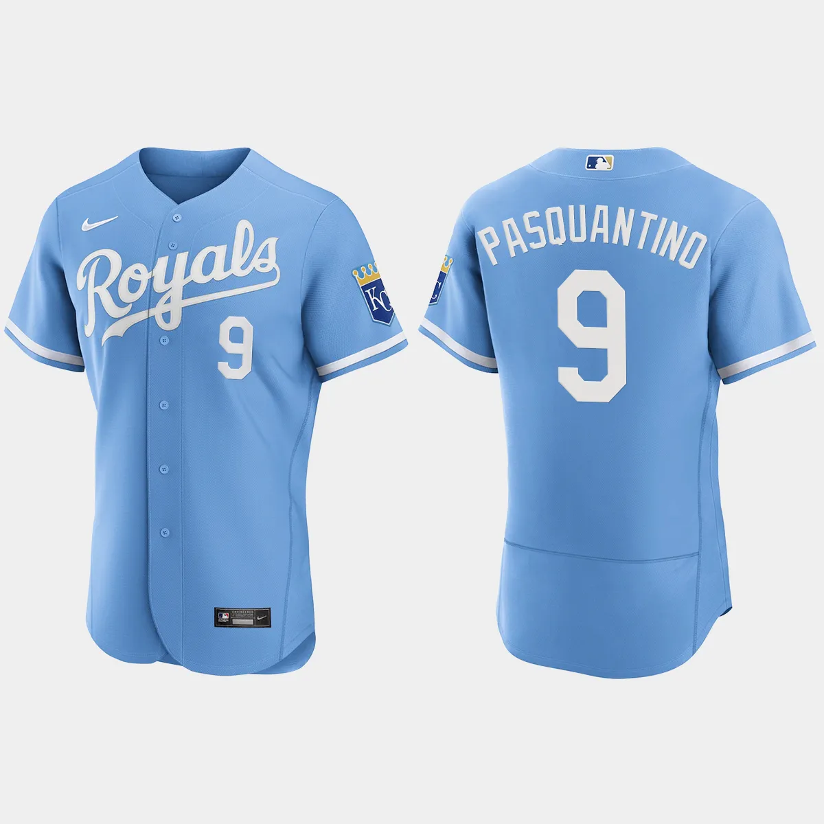 Vinnie Pasquantino Kansas City Royals Jersey - Powder Blue