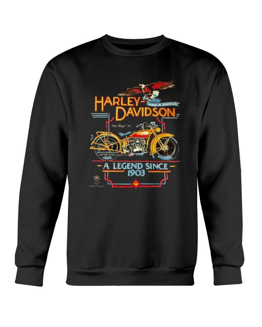 Vintage 80s Harley Davidson Harley Davidson Bikers Sweatshirt