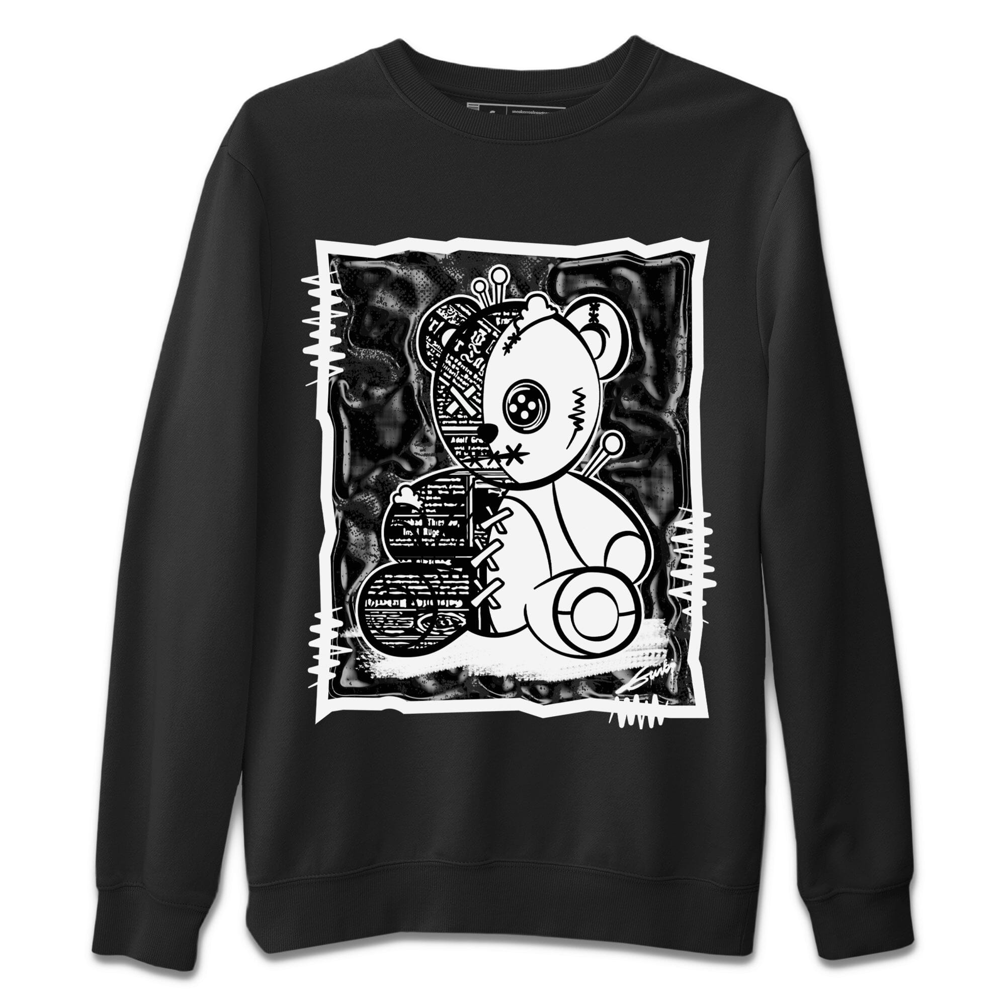 Vintage Bear Unisex Sweater – Air Jordan 1 Homage, Sneakers Matching Sweater